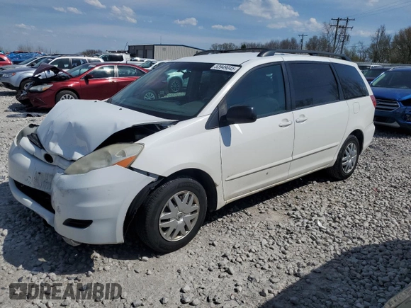 2010 Toyota Sienna CE with VIN 5TDKK4CC2AS324534, listed as a Copart auction lot 53949045 with 228,946 mi miles and Clean Title. Bid and sale history available at DreamBid. Image 1.