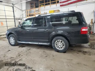 2014 Ford Expedition EL Limited with VIN 1FMJK2A52EEF52092, listed as a Copart auction lot 48050505 with 207,018 mi miles and Salvage Title. Bid and sale history available at carsss.com. Image 2.