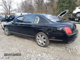 2008 Bentley Flying Spur with VIN SCBBR93W48C054384, listed as a Copart auction lot 79946844 with 43,759 mi miles and Salvage Title. Bid and sale history available at DreamBid. Image 2.