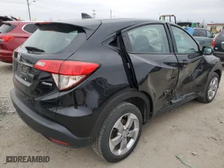 2021 Honda HR-V LX with VIN 3CZRU6H3XMM711831, listed as a Copart auction lot 51017545 with 38,292 mi miles and Salvage Title. Bid and sale history available at carsss.com. Image 3.