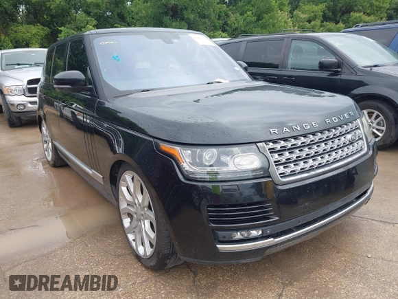 2015 Land Rover Range Rover HSE with VIN SALGS2VF0FA232420, listed as a IAAI auction lot 42482614 with 130,377 mi miles and . Bid and sale history available at DreamBid. Image 1.