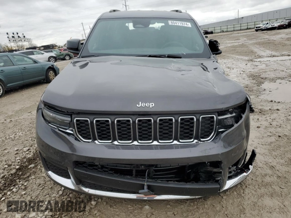 2024 Jeep Grand Cherokee Laredo z VIN 1C4RJKAG8R8548001, wystawiony jako Copart lot #80411974 z przebiegiem 2 654 mil mil oraz Szkoda całkowita • Salvage title. Historia ofert i sprzedaży dostępna na DreamBid. Obrazek 5.