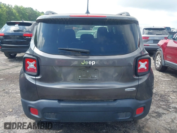2017 Jeep Renegade Latitude with VIN ZACCJBBB2HPE49710, listed as a IAAI auction lot 42473831 with 57,114 mi miles and . Bid and sale history available at DreamBid. Image 16.