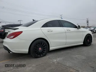 2016 Mercedes-Benz CLA 250 with VIN WDDSJ4GB3GN359737, listed as a Copart auction lot 59172405 with 201,220 mi miles and Salvage title. Bid and sale history available at DreamBid. Image 3.
