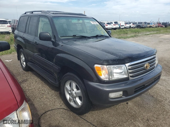 2005 Toyota Land Cruiser with VIN JTEHT05J352070191, listed as a Copart auction lot 79675824 with 163,216 mi miles and Non Repairable. Bid and sale history available at carsss.com. Image 4.