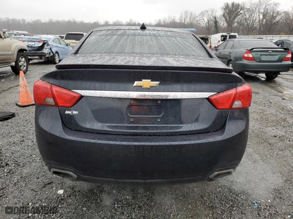 2014 Chevrolet Impala LTZ with VIN 2G1155S38E9142080, listed as a Copart auction lot 43984395 with 169,181 mi miles and Salvage Title. Bid and sale history available at carsss.com. Image 6.