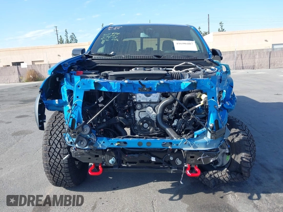 2024 Chevrolet Colorado 4WD ZR2 with VIN 1GCPTFEK4R1247340, listed as a IAAI auction lot 41690407 with 3,421 mi miles and . Bid and sale history available at DreamBid. Image 13.