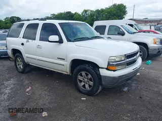 2002 Chevrolet Tahoe LS with VIN 1GNEK13Z22R143490, listed as a IAAI auction lot 42609711 with 323,388 mi miles and . Bid and sale history available at DreamBid. Image 1.