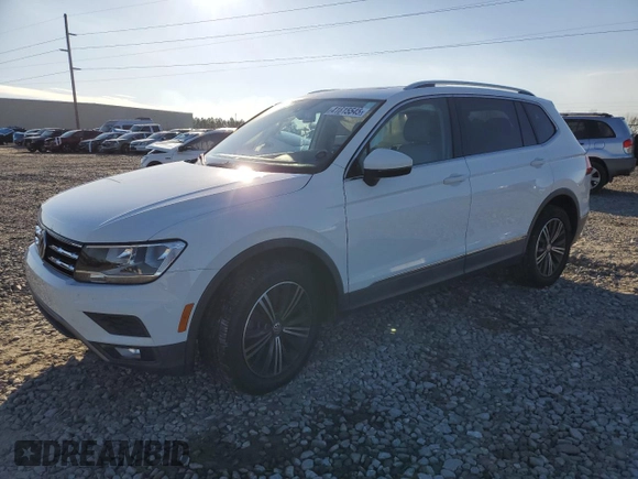2018 Volkswagen Tiguan SEL z VIN 3VV3B7AX3JM047891, wystawiony jako Copart lot #41615545 z przebiegiem 63 995 mil mil oraz Szkoda całkowita • Salvage title. Historia ofert i sprzedaży dostępna na DreamBid. Obrazek 1.