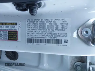 2017 Honda CR-V EX with VIN 2HKRW2H58HH668953, listed as a IAAI auction lot 41398642 with 162,485 mi miles. Bid and sale history available at carsss.com. Image 9.
