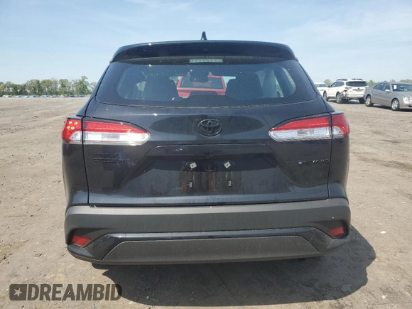2025 Toyota Corolla Cross Hybrid S с VIN 7MUFBABG1SV064218, выставлен на аукционе Copart как лот 54798305 с пробегом 3 560 миль миль и Списание • Salvage title. История ставок и продаж доступна на DreamBid. Изображение 6.