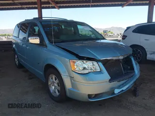 2008 Chrysler Town & Country Touring with VIN 2A8HR54P08R709647, listed as a IAAI auction lot 42452979 with 188,757 mi miles and . Bid and sale history available at DreamBid. Image 1.