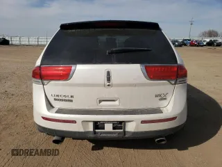 2011 Lincoln MKX with VIN 2LMDJ8JK1BBJ17763, listed as a Copart auction lot 48545565 with 131,032 mi miles and Salvage Title. Bid and sale history available at carsss.com. Image 6.
