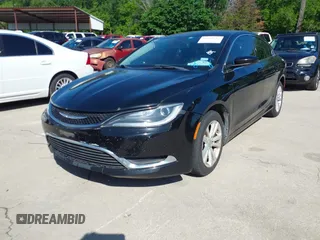 2015 Chrysler 200 Limited with VIN 1C3CCCABXFN706446, listed as a IAAI auction lot 42090717 with 122,436 mi miles and . Bid and sale history available at DreamBid. Image 2.
