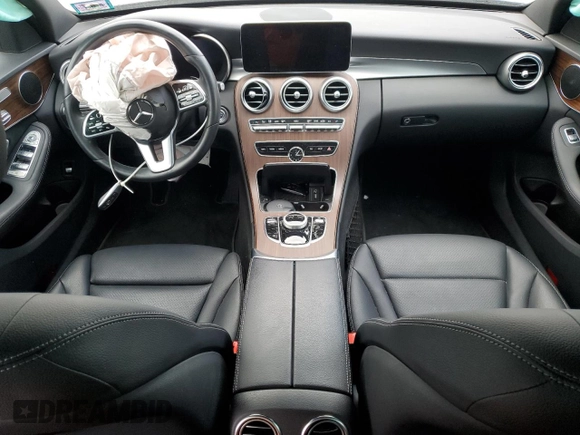2019 Mercedes-Benz C 300 with VIN 55SWF8EB9KU320762, listed as a Copart auction lot 53049015 with Not Provided miles and Salvage Title. Bid and sale history available at carsss.com. Image 8.