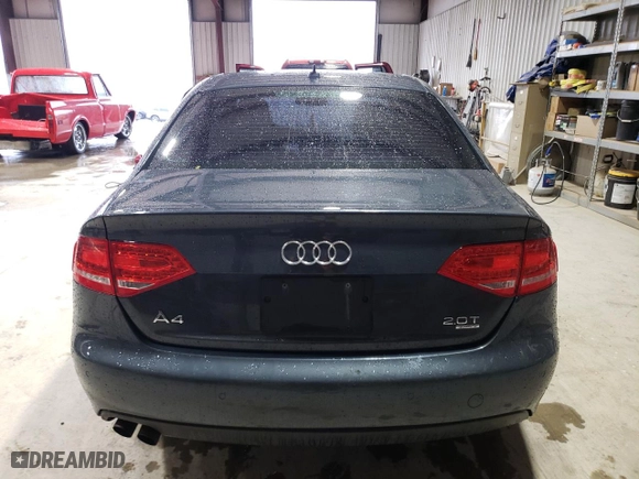 2010 Audi A4 2.0T Premium Plus with VIN WAUFFAFL4AN004182, listed as a Copart auction lot 50492375 with 183,929 mi miles and Salvage Title. Bid and sale history available at carsss.com. Image 6.