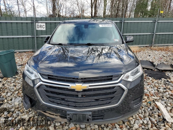 2019 Chevrolet Traverse LS with VIN 1GNEVFKW5KJ202560, listed as a Copart auction lot 81974464 with 106,597 mi miles and Salvage Title. Bid and sale history available at carsss.com. Image 5.