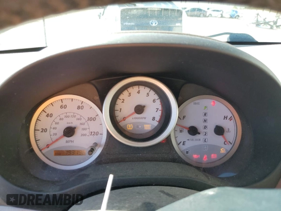 2005 Toyota RAV4 with VIN JTEHD20V356034948, listed as a Copart auction lot 55238605 with 193,196 mi miles and Clean Title. Bid and sale history available at carsss.com. Image 9.