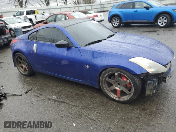 2004 Nissan 350Z Touring with VIN JN1AZ34E74T060432, listed as a Copart auction lot 45668685 with 92,913 mi miles and Salvage Title. Bid and sale history available at carsss.com. Image 4.