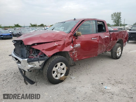 2014 Ram 2500 Big Horn with VIN 3C6UR5DL2EG189785, listed as a Copart auction lot 68295584 with 187,821 mi miles and Salvage Title. Bid and sale history available at carsss.com. Image 1.