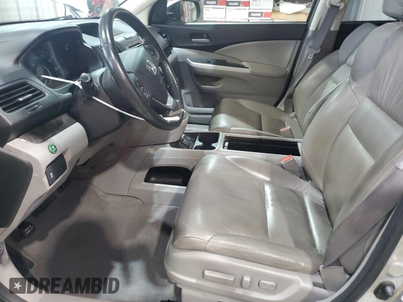 2012 Honda CR-V EX-L with VIN JHLRM4H75CC027317, listed as a Copart auction lot 51216285 with 127,586 mi miles and Salvage Title. Bid and sale history available at carsss.com. Image 7.