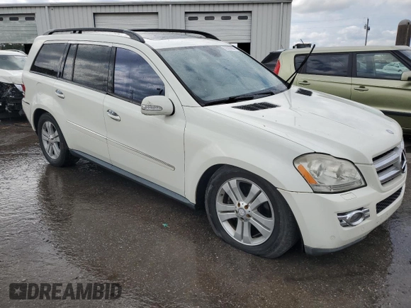 2008 Mercedes-Benz GL-Class 4.6L with VIN 4JGBF71E58A336416, listed as a Copart auction lot 69303964 with 215,984 mi miles and Salvage Title. Bid and sale history available at carsss.com. Image 4.