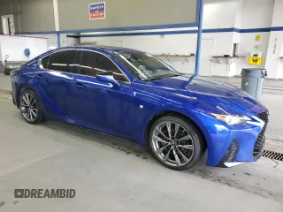 2022 Lexus IS 300 F Sport z VIN JTHG81F28N5048165, wystawiony jako Copart lot #55706955 z przebiegiem 41 204 mil mil oraz Tytuł czysty. Historia ofert i sprzedaży dostępna na DreamBid. Obrazek 4.