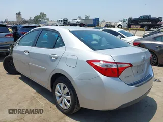 2016 Toyota Corolla L with VIN 2T1BURHE0GC684775, listed as a IAAI auction lot 42720936 with 136,872 mi miles and . Bid and sale history available at DreamBid. Image 3.