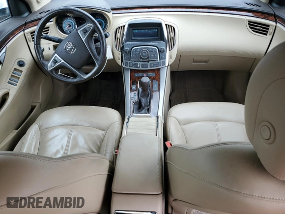 2012 Buick LaCrosse Leather with VIN 1G4GC5E32CF222073, listed as a Copart auction lot 56491105 with 93,203 mi miles and Salvage title. Bid and sale history available at DreamBid. Image 8.