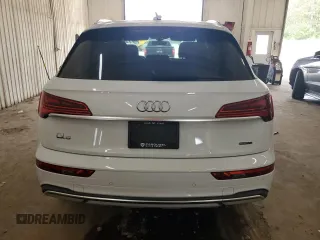 2021 Audi Q5 Premium Plus with VIN WA1BAAFY2M2085632, listed as a Copart auction lot 59836805 with 22,059 mi miles and Salvage title. Bid and sale history available at DreamBid. Image 6.
