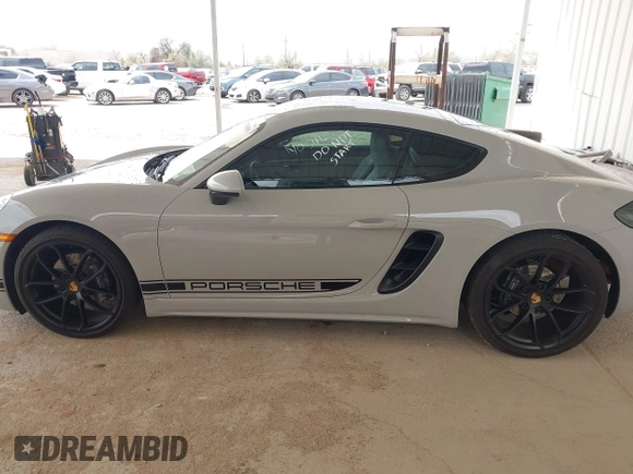 2024 Porsche 718 Cayman with VIN WP0AA2A83RK255017, listed as a IAAI auction lot 41745890 with 15,429 mi miles and . Bid and sale history available at DreamBid. Image 14.