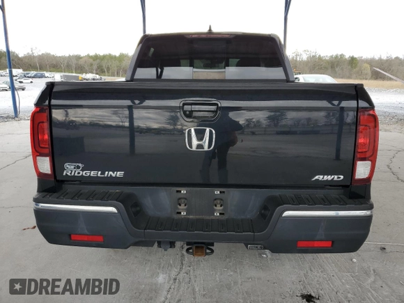 2020 Honda Ridgeline RTL with VIN 5FPYK3F58LB030538, listed as a Copart auction lot 49776415 with 80,514 mi miles and Salvage title. Bid and sale history available at DreamBid. Image 6.