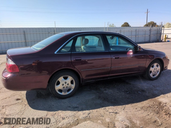 2003 Toyota Avalon XL with VIN 4T1BF28B23U277864, listed as a Copart auction lot 52880455 with 157,540 mi miles and Salvage Title. Bid and sale history available at carsss.com. Image 3.