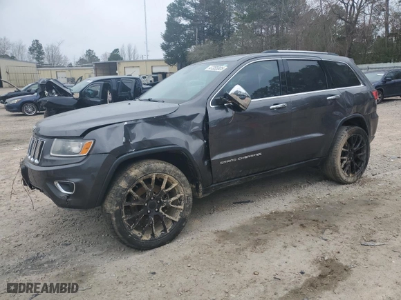 2016 Jeep Grand Cherokee Limited 75th Anniversary with VIN 1C4RJFBT1GC384930, listed as a Copart auction lot 47355805 with 133,816 mi miles and Salvage Title. Bid and sale history available at carsss.com. Image 1.