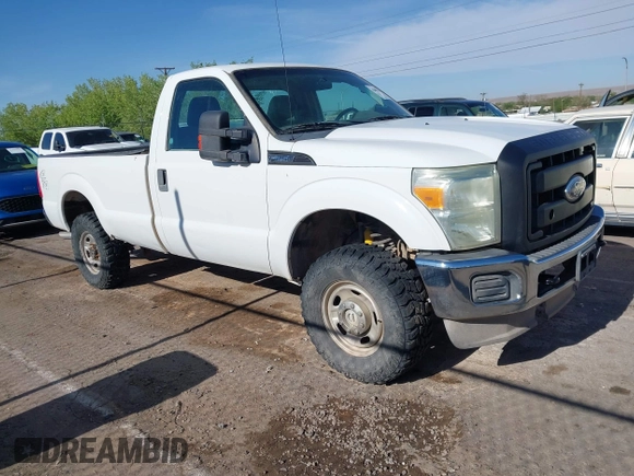 2011 Ford Super Duty F-250 SRW XL with VIN 1FTBF2B64BEB79203, listed as a IAAI auction lot 42091554 with 66,597 mi miles. Bid and sale history available at carsss.com. Image 1.