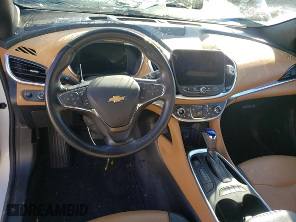 2017 Chevrolet Volt Premier with VIN 1G1RB6S51HU160981, listed as a Copart auction lot 38159153 with 107,530 mi miles. Bid and sale history available at carsss.com. Image 8.