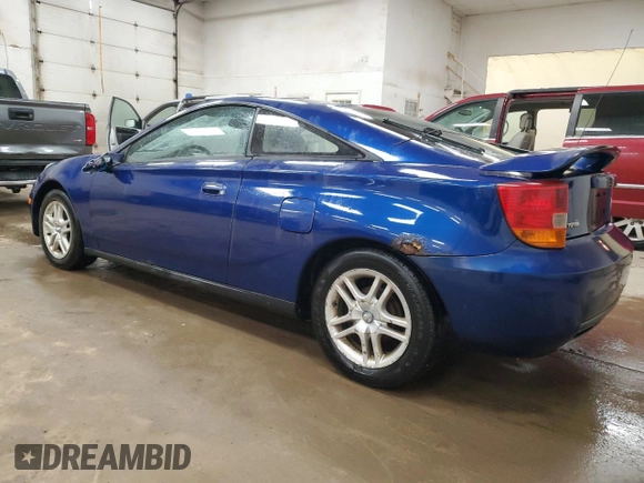 2000 Toyota Celica GT with VIN JTDDR32T0Y0027078, listed as a Copart auction lot 88881465 with 343,615 mi miles and Clean Title. Bid and sale history available at carsss.com. Image 2.