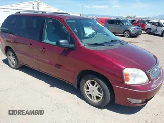 2006 Ford Freestar SEL z VIN 2FMZA52206BA39187, wystawiony jako IAAI lot #42152720 z przebiegiem 128 617 mil mil oraz . Historia ofert i sprzedaży dostępna na DreamBid. Obrazek 1.