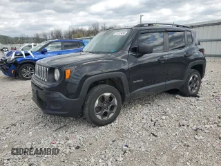 2017 Jeep Renegade Sport с VIN ZACCJBAB7HPG54571, выставлен на аукционе Copart как лот 51223495 с пробегом 92 766 миль миль и Списание • Salvage title. История ставок и продаж доступна на DreamBid. Изображение 1.