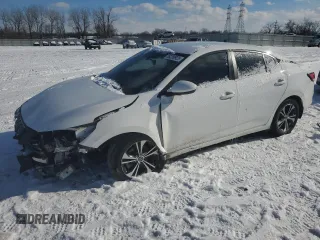 2020 Nissan Sentra S z VIN 3N1AB8BV5LY234332, wystawiony jako Copart lot #53042225 z przebiegiem 86 775 mil mil oraz Szkoda całkowita • Salvage title. Historia ofert i sprzedaży dostępna na DreamBid. Obrazek 1.