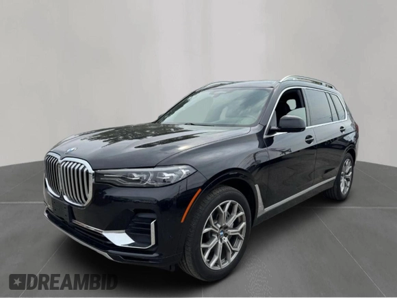 2020 BMW X7 xDrive40i z VIN 5UXCW2C07L9B87158, wystawiony jako Copart lot #59568955 z przebiegiem 92 965 mil mil oraz Czysty tytuł • Clean title. Historia ofert i sprzedaży dostępna na DreamBid. Obrazek 2.