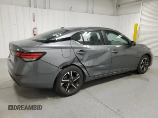 2024 Nissan Sentra SV with VIN 3N1AB8CV9RY303708, listed as a Copart auction lot 65278555 with 36,841 mi miles and Clean title. Bid and sale history available at DreamBid. Image 3.