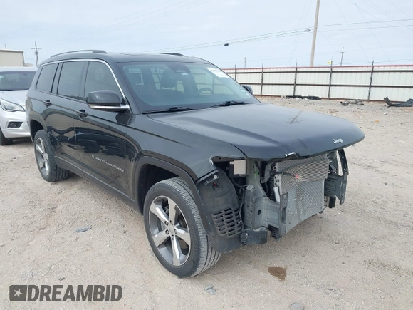2021 Jeep Grand Cherokee Limited with VIN 1C4RJKBG6M8101450, listed as a IAAI auction lot 41593600 with 55,228 mi miles and . Bid and sale history available at DreamBid. Image 1.