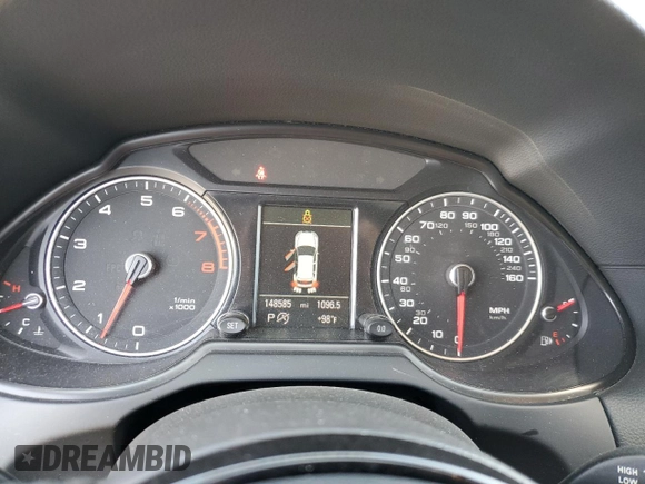 2013 Audi Q5 Premium Plus z VIN WA1DGAFPXDA061342, wystawiony jako Copart lot #61680295 z przebiegiem 148 585 mil mil oraz Szkoda całkowita • Salvage title. Historia ofert i sprzedaży dostępna na DreamBid. Obrazek 9.