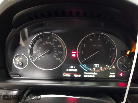2016 BMW 5 Series 528i xDrive with VIN WBA5A7C59GG147855, listed as a IAAI auction lot 41944008 with 145,086 mi miles. Bid and sale history available at carsss.com. Image 7.