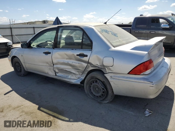 2003 Mitsubishi Lancer ES with VIN JA3AJ26E73U062975, listed as a Copart auction lot 71619374 with 242,550 mi miles and Salvage Title. Bid and sale history available at carsss.com. Image 2.