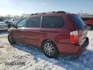 2007 Kia Sedona LX with VIN KNDMB233576160217, listed as a Copart auction lot 88878765 with 188,835 mi miles and Salvage Title. Bid and sale history available at carsss.com. Image 2.