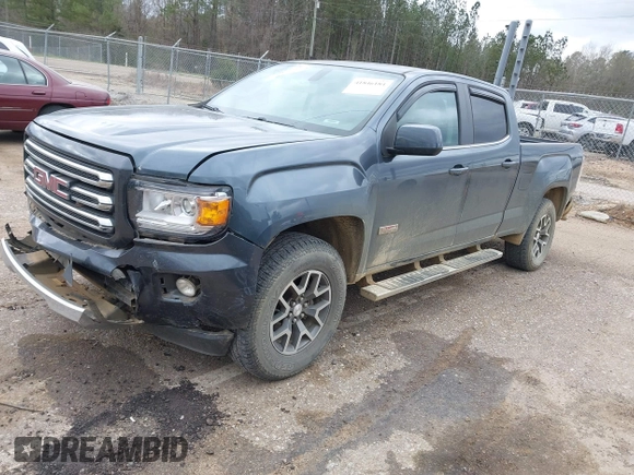2015 GMC Canyon 2WD SLE with VIN 1GTG5BE36F1120094, listed as a IAAI auction lot 41846184 with 186,500 mi miles and . Bid and sale history available at DreamBid. Image 20.