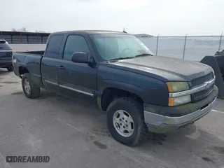 2003 Chevrolet Silverado 1500 LS with VIN 1GCEK19TX3E175978, listed as a IAAI auction lot 41696323 with 160,989 mi miles. Bid and sale history available at carsss.com. Image 1.