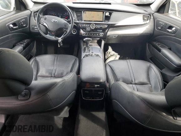 2015 Kia K900 Premium with VIN KNALU4D46F6026661, listed as a Copart auction lot 43611345 with 121,161 mi miles and Clean title. Bid and sale history available at DreamBid. Image 8.